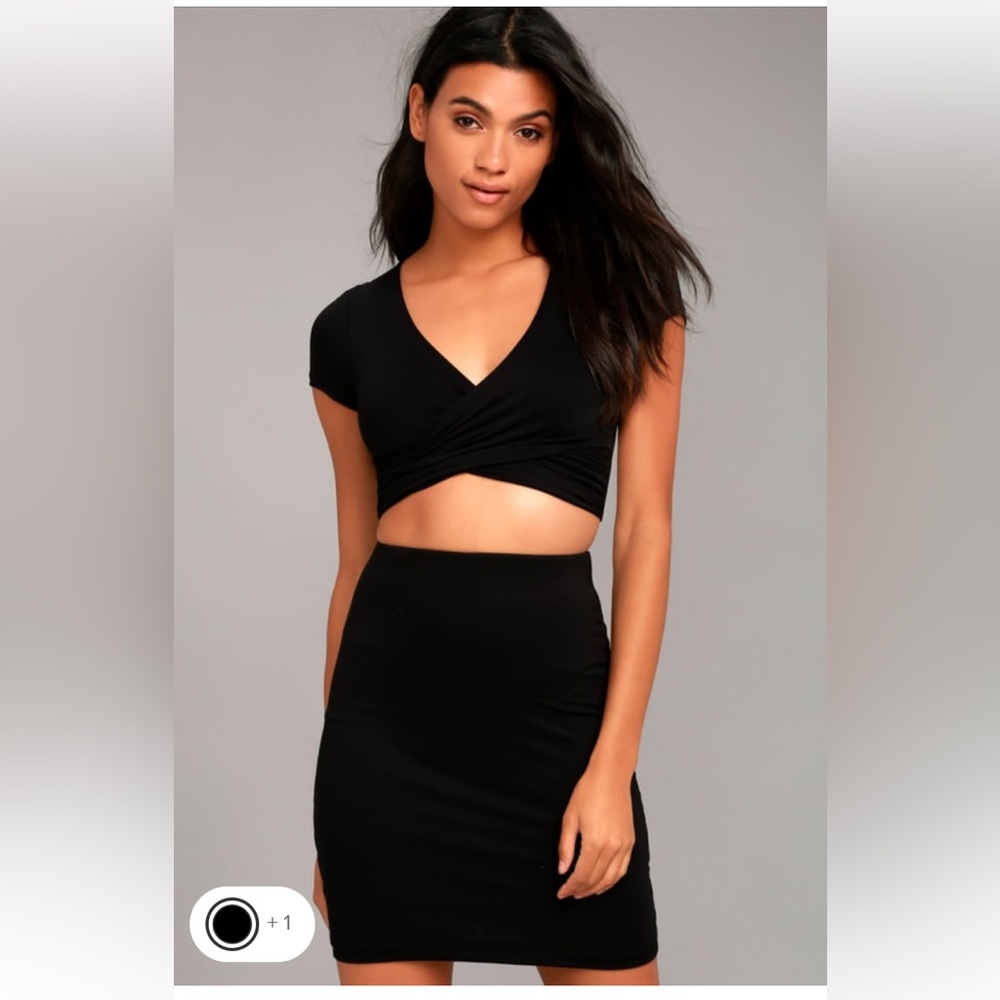New Lulus 2 piece dress | Black | XS